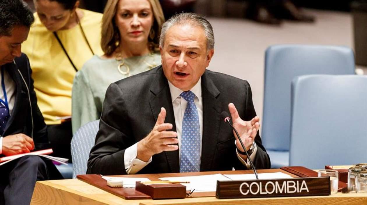 Óscar Naranjo, vicepresidente de Colombia.