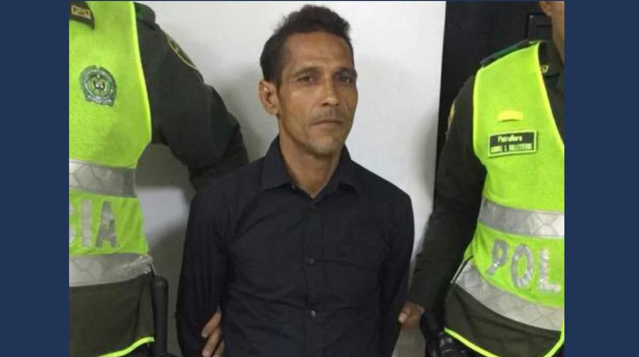 Jorge Javier Viloria Marín, de 43 años, fue capturado.