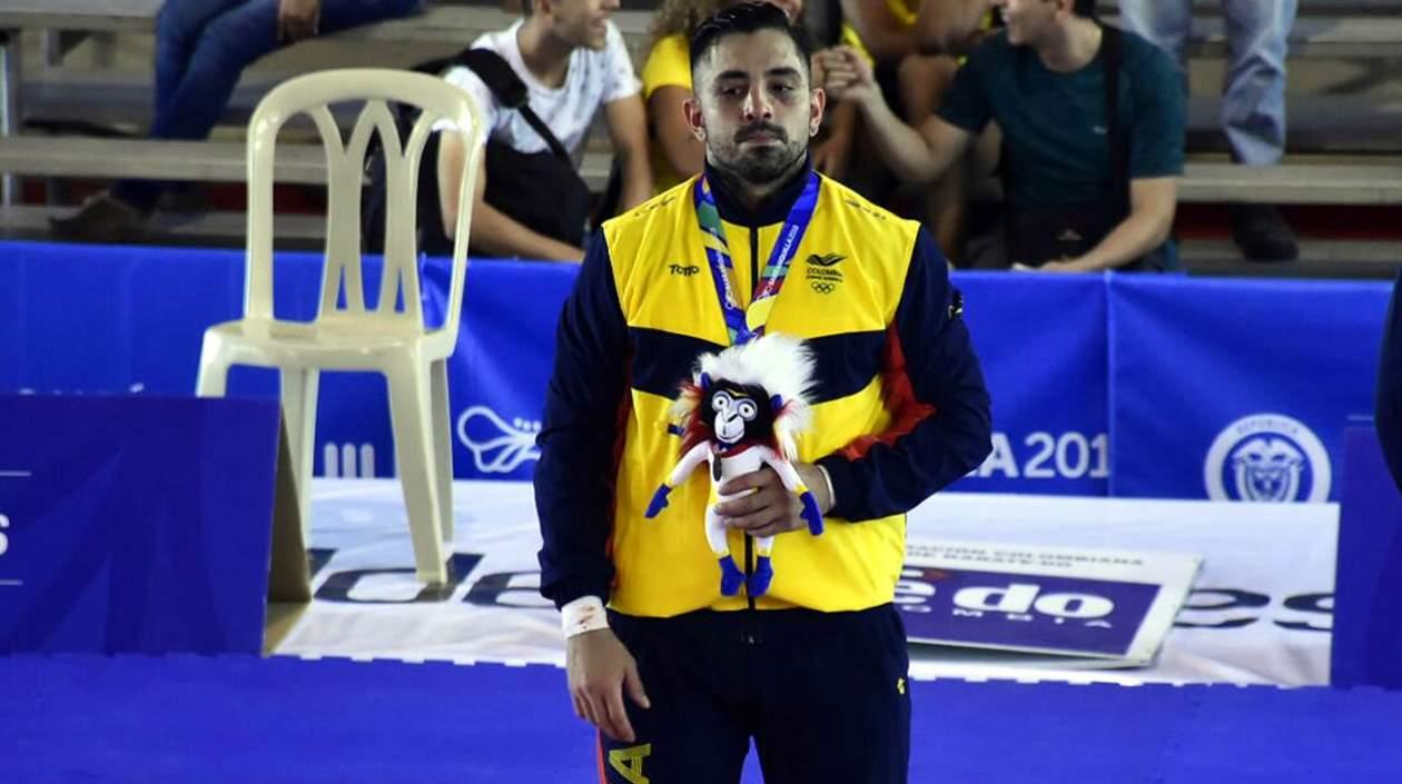 Diego Lenis, karateca colombiano.