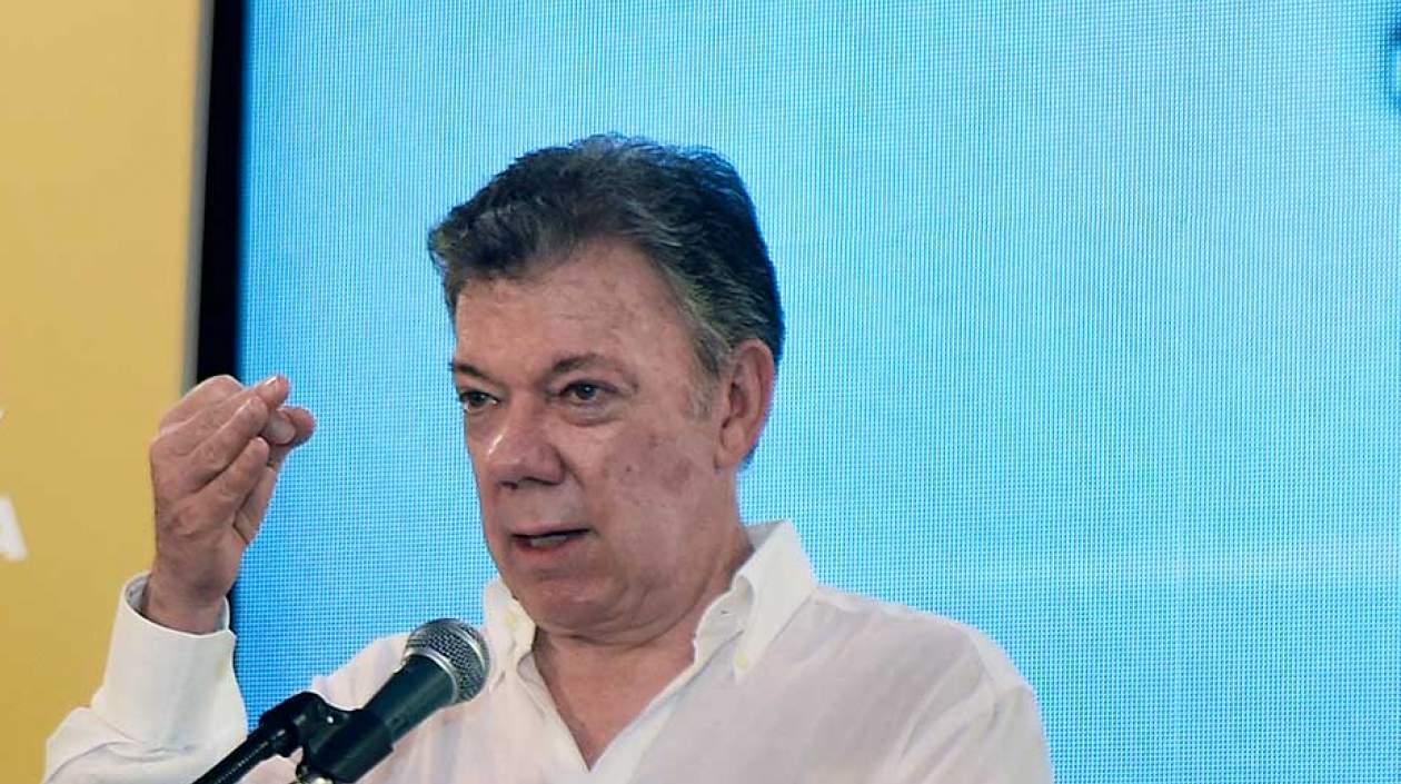 Juan Manuel Santos.