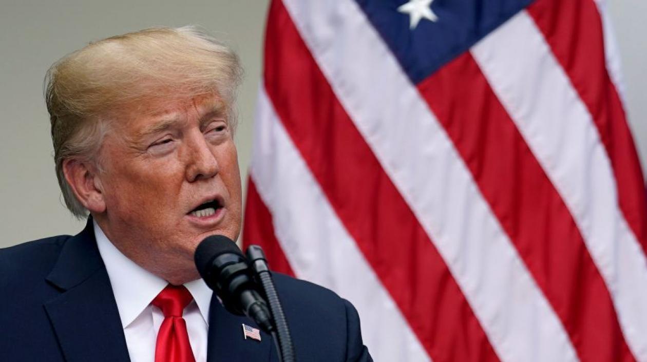 El presidente de Estados Unidos, Donald Trump.