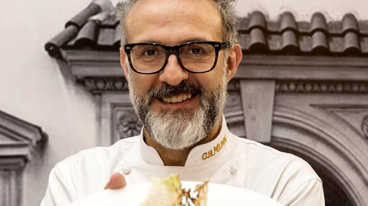 El chef italiano Massimo Bottura.