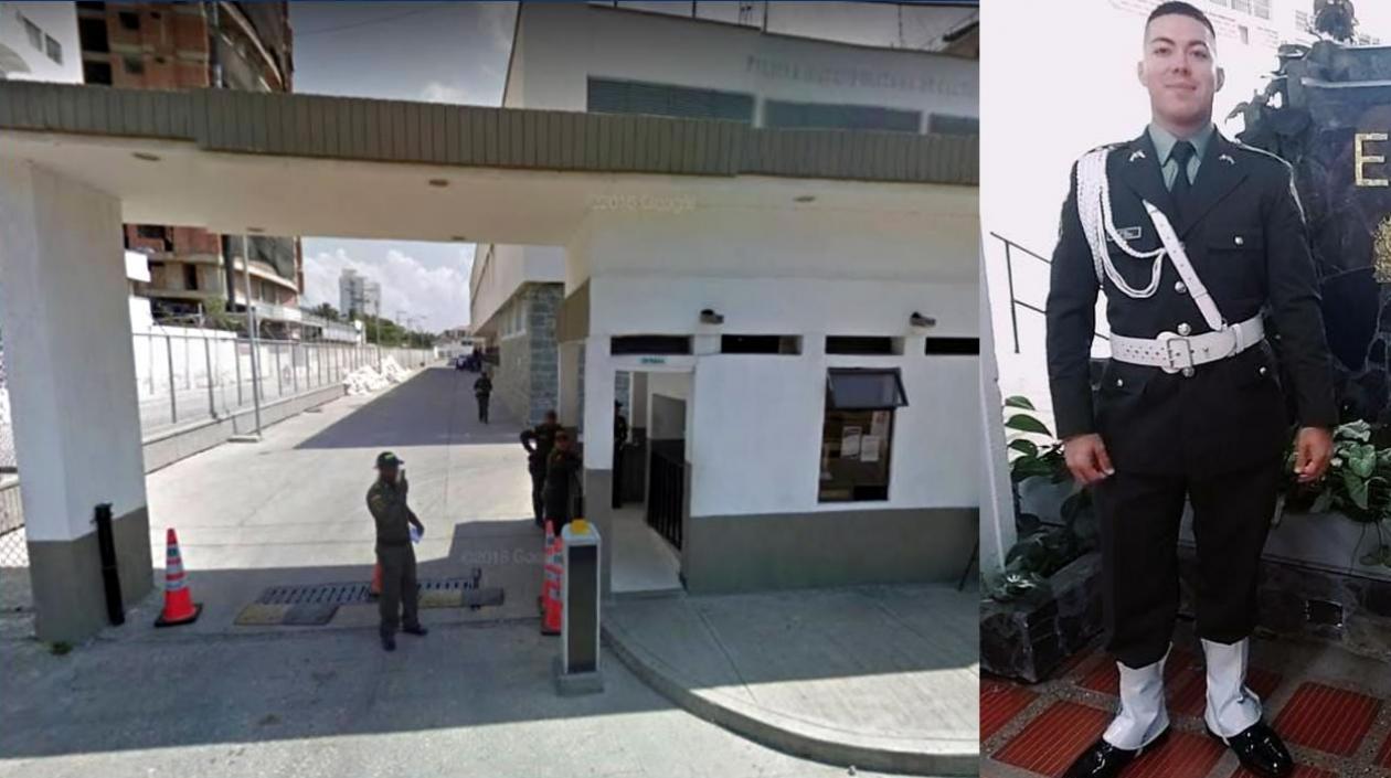 El uniformado identificado como Jorge Andrés Jiménez Urrego