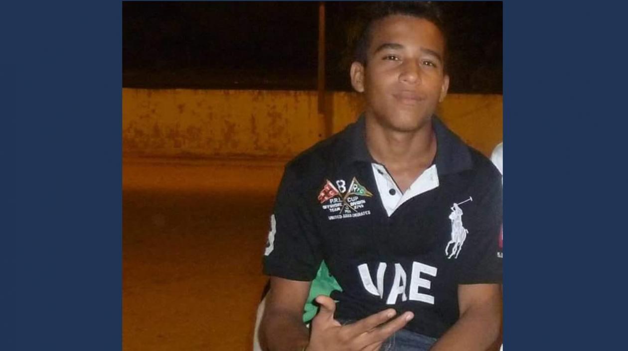 Anderson Casas, el otro joven asesinado en Salgar.