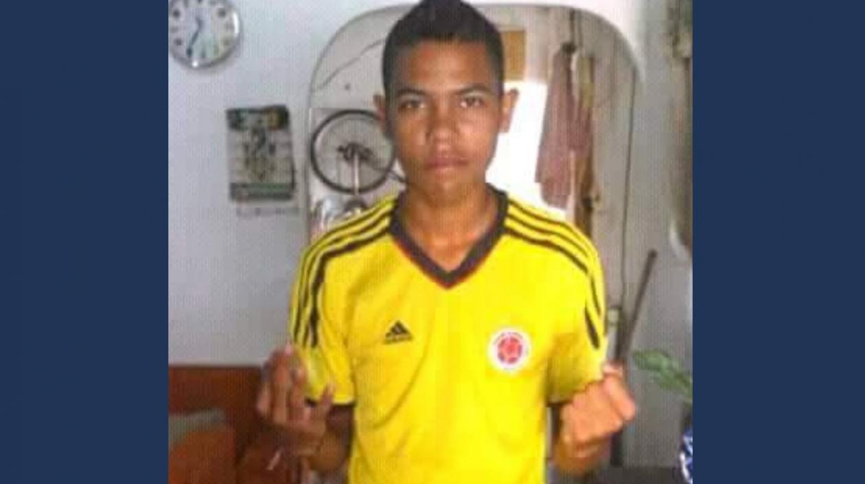 Ángello David Gómez Uribe, joven asesinado.