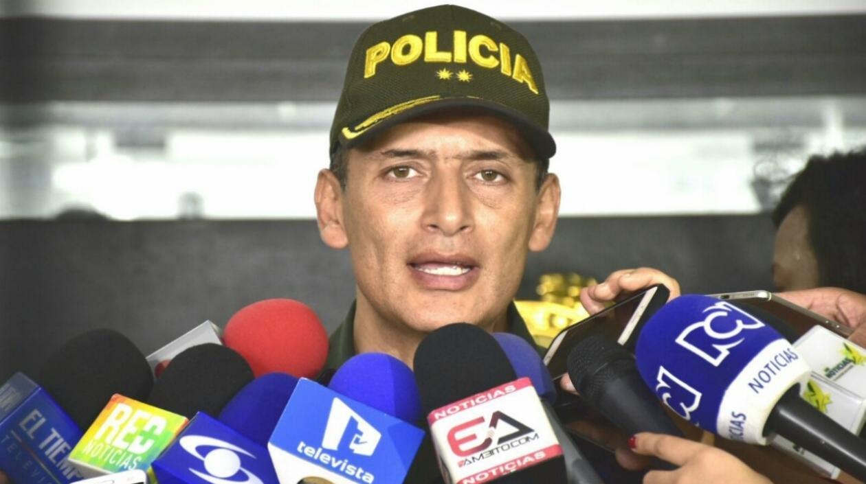 General Mariano Botero, comandante de la Policía Metropolitana de Barranquilla