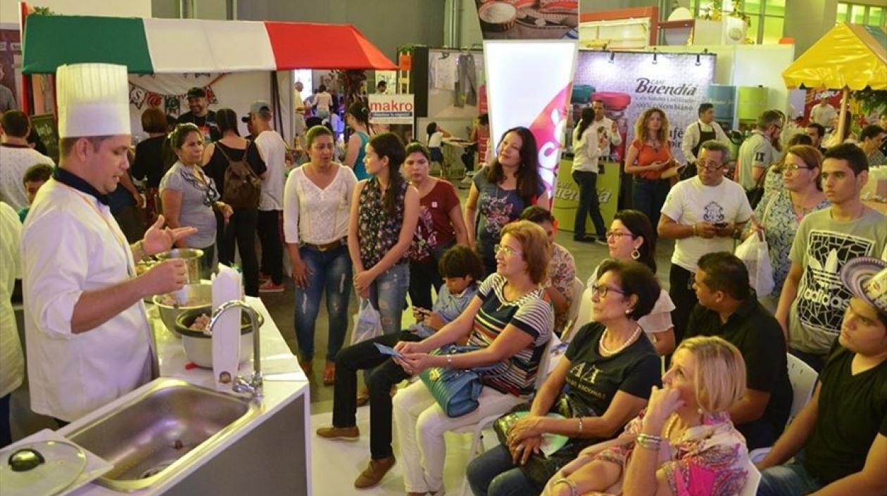 Evento de la feria Sabor Barranquilla.