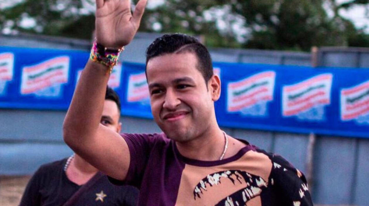 El fallecido cantante Martín Elías.