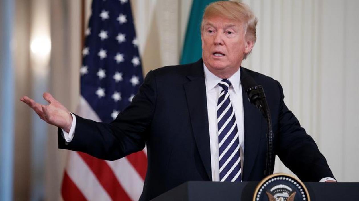 Donald Trump, presidente de Estados Unidos.