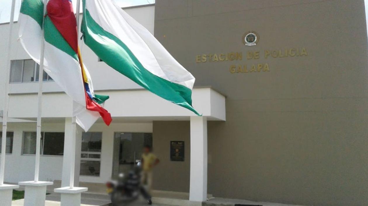 Estación de Policía de Galapa. 