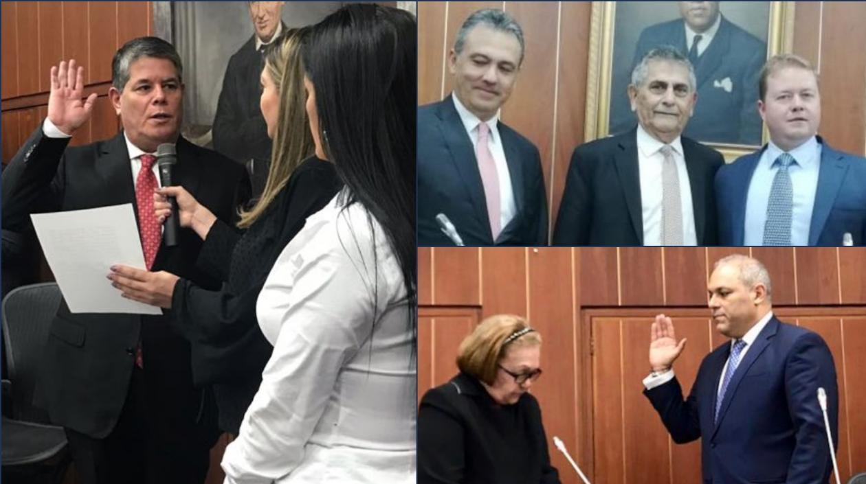 Miguel Amín,  José David Name y Antonio Zabaraín, presidirán las comisiones cuarta, quinta y sexta.