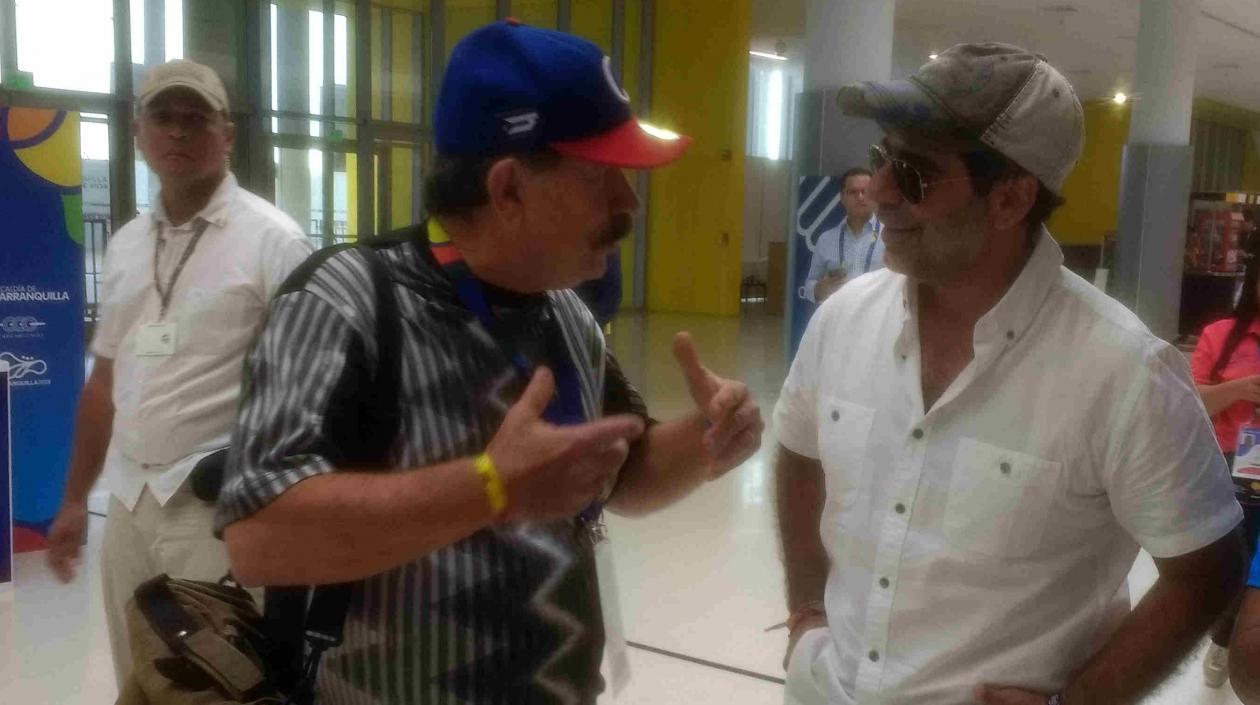 Roberto Pacheco y Alejandro Char. 