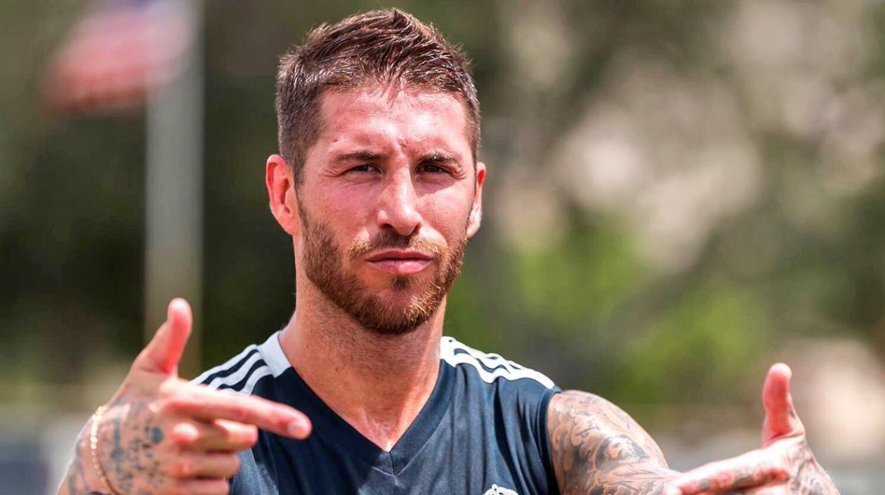 El defensa español Sergio Ramos. 