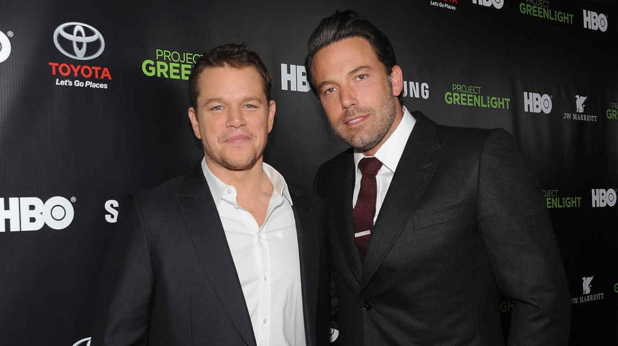 Los actores Ben Affleck y Matt Damon.