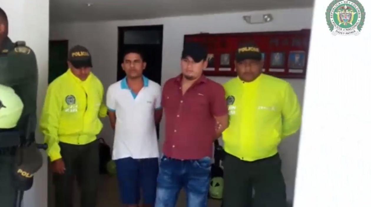 Las capturas se realizaron en los barrios Sabanita y Villa del Carmen de Sabanalarga.