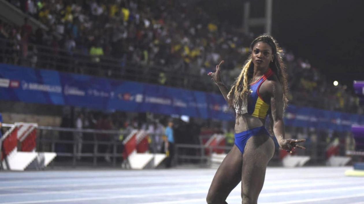 La atleta colombiana Caterine Ibargüen.
