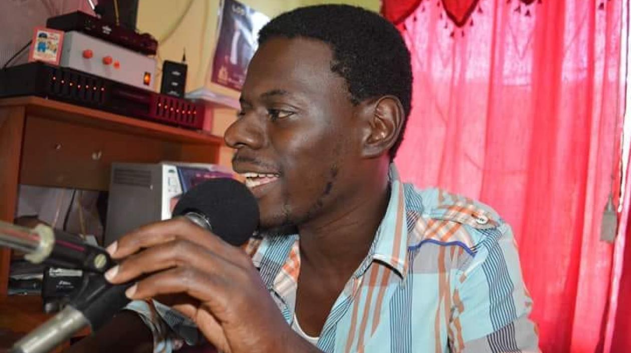 Valentín Rúa, locutor asesinado.