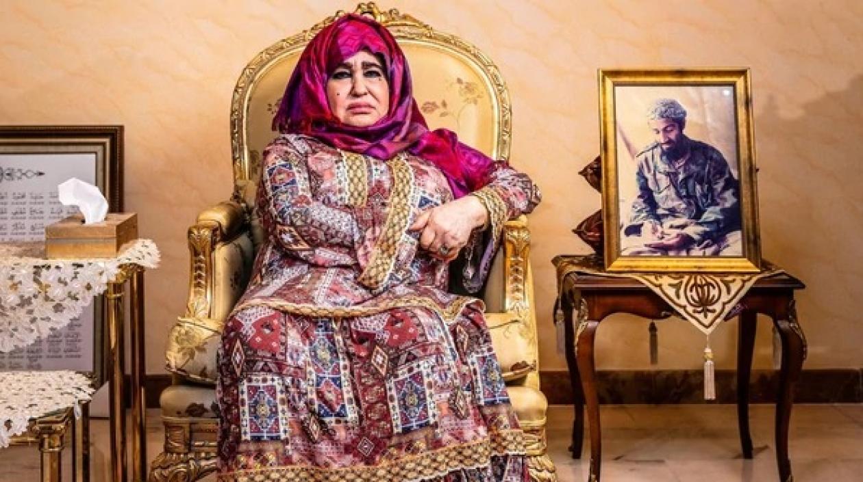 Alia Ghanem, la madre de Osama Bin Laden