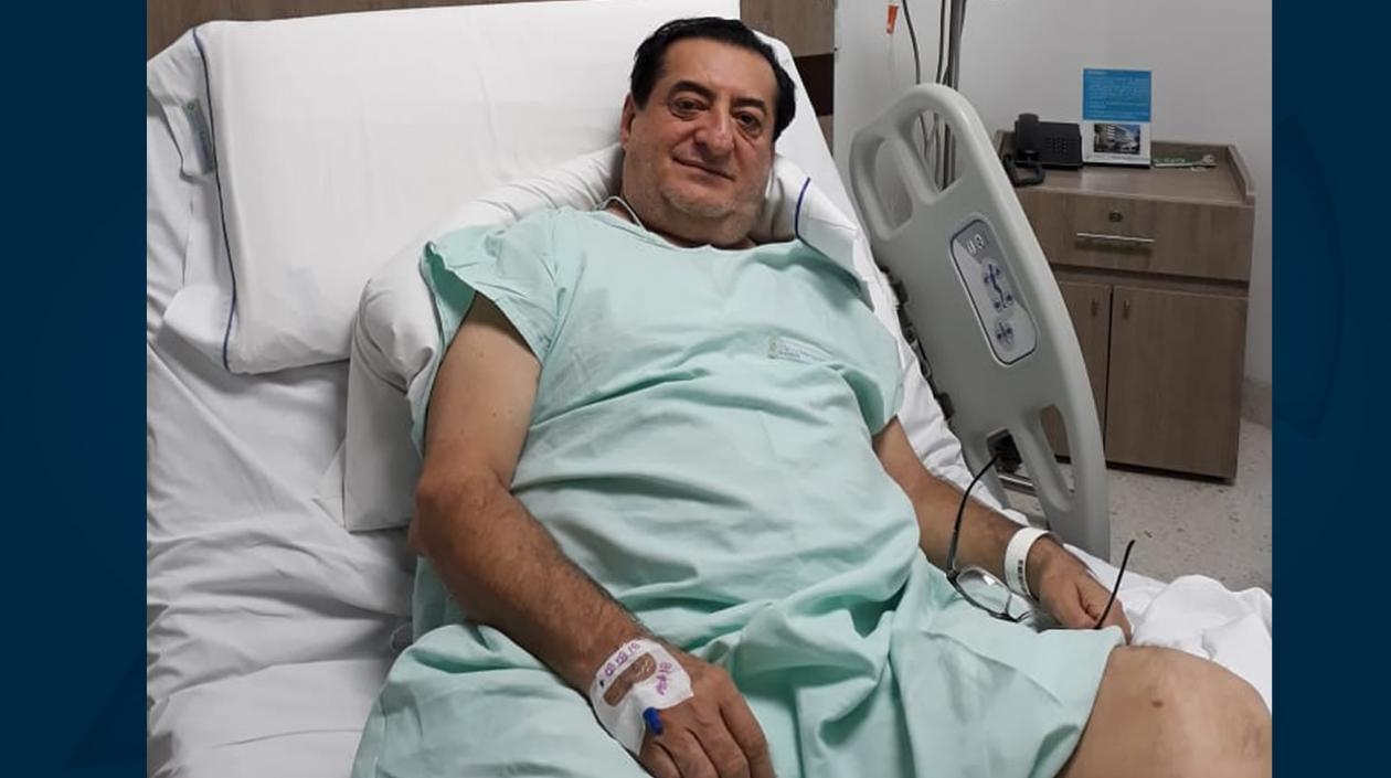 El cantante Jorge Oñate.