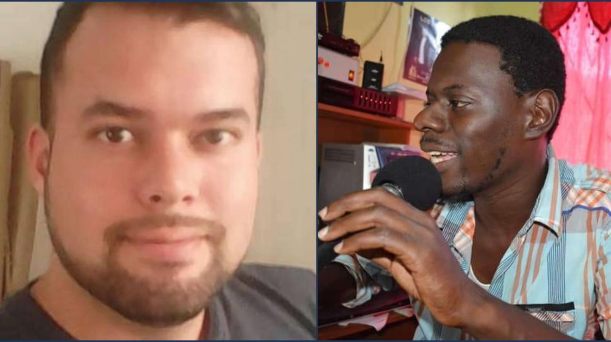 Jairo Alberto Calderón y Vicente Rúa, asesinados.