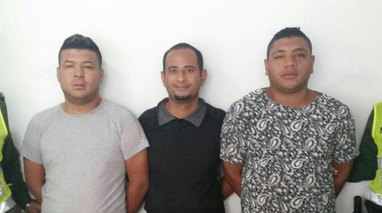 Los tres capturados por el robo del dispensario.