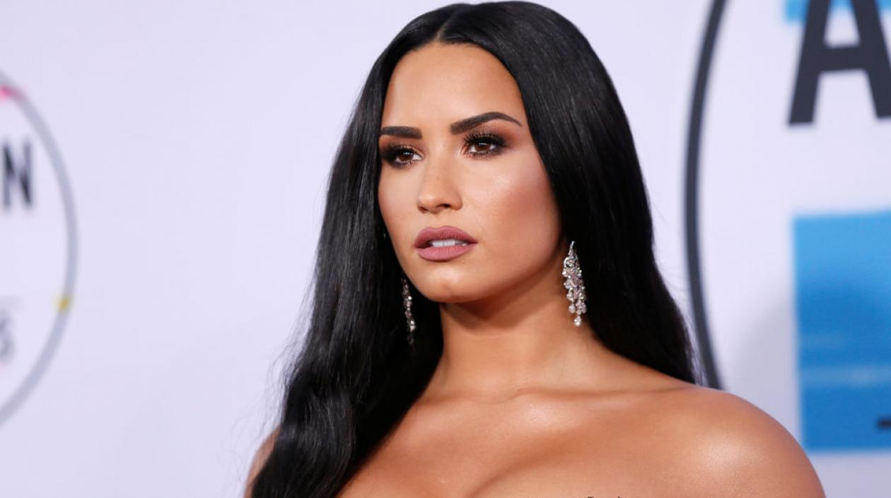 Demi Lovato, cantante.