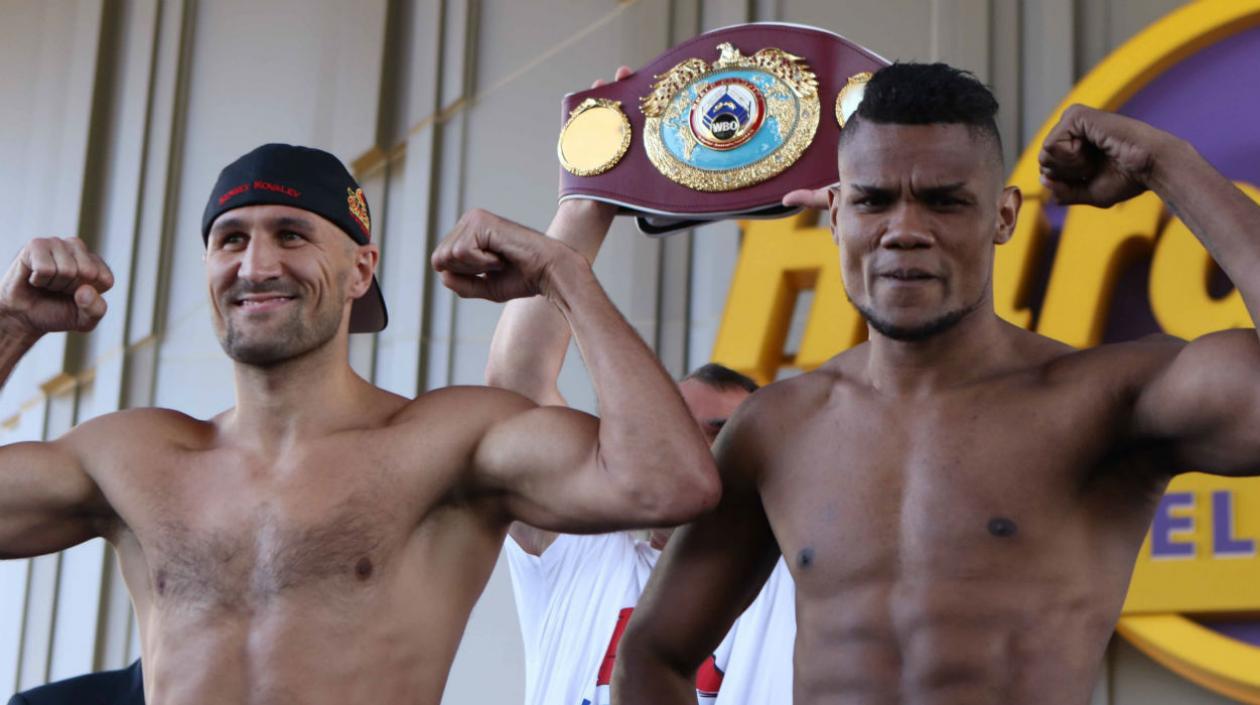 Sergey Kovalev y Eleider Álvarez. 