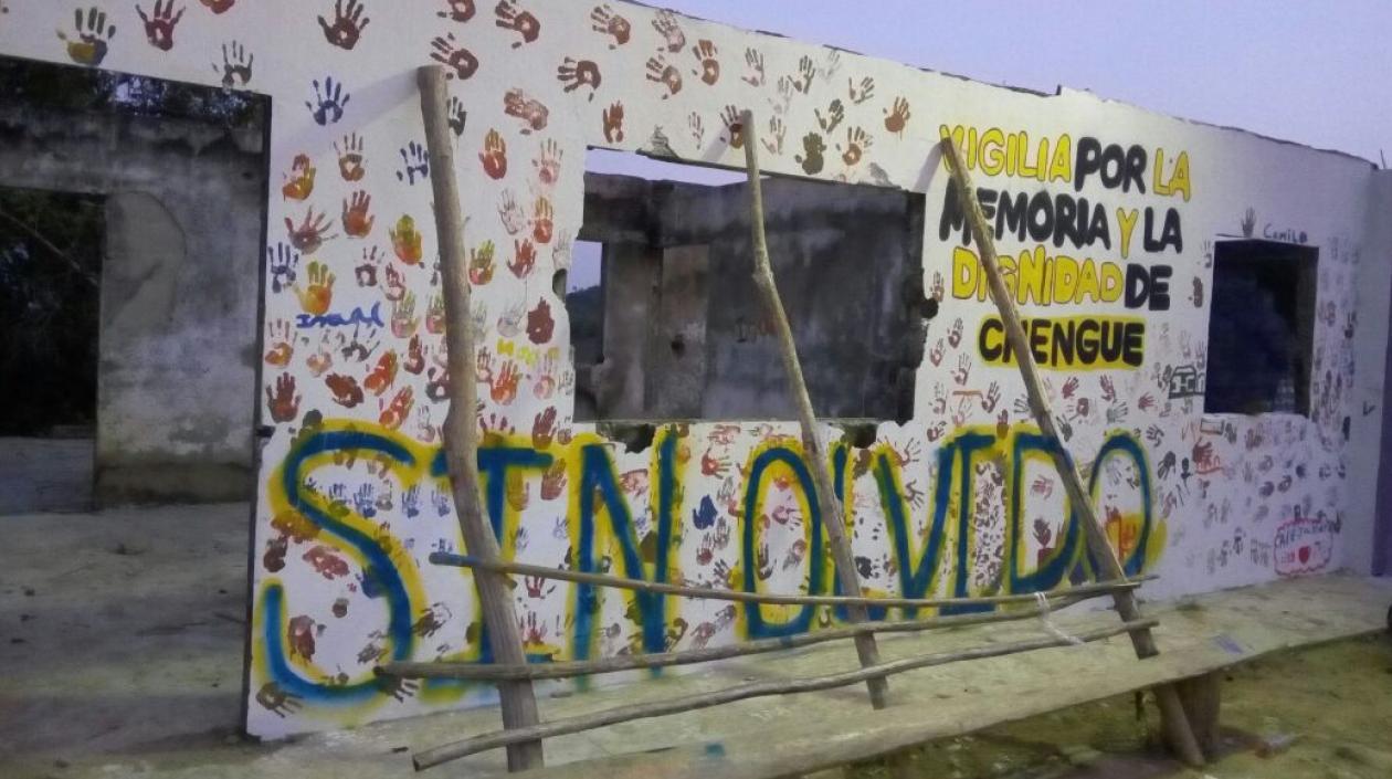 La comunidad de Ovejas, Sucre, organizó actividades para mantener viva la memoria en Chengue.
