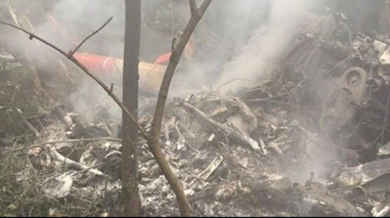 Lugar del siniestro.