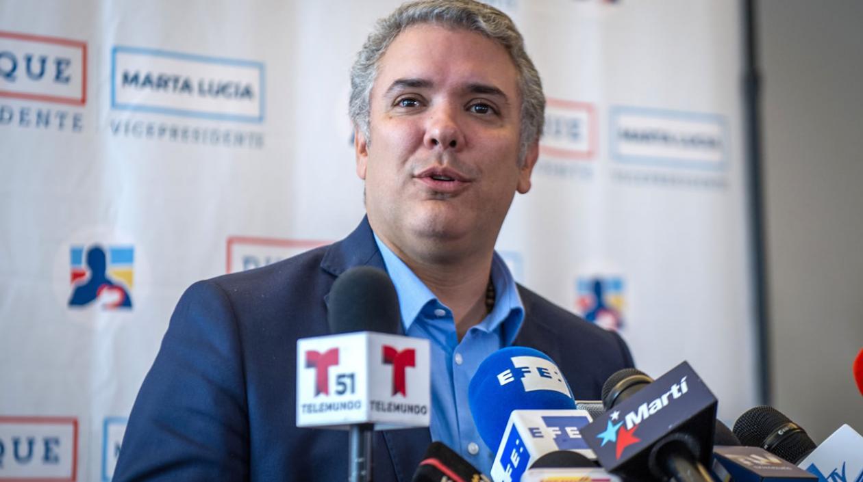 El presidente electo de Colombia, Iván Duque