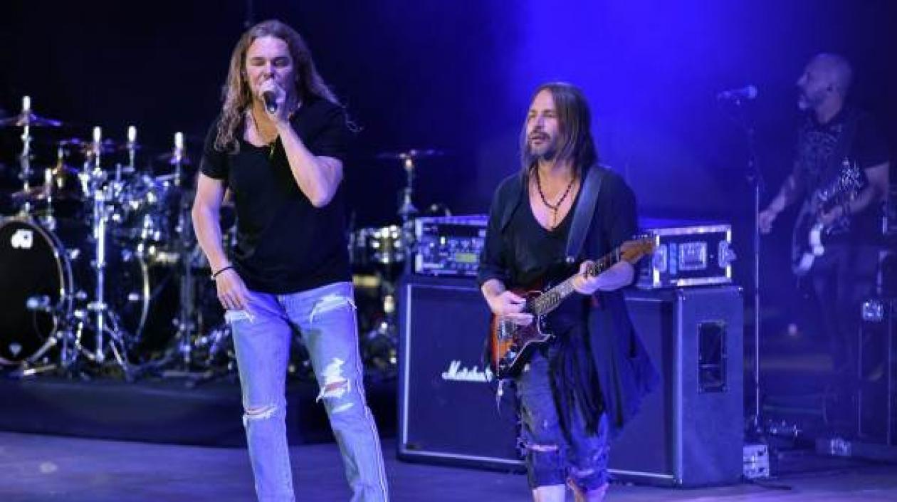 El grupo mexicano maná.