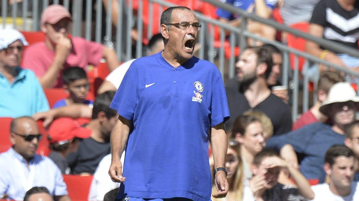 Maurizio Sarri, técnico del Chelsea. 