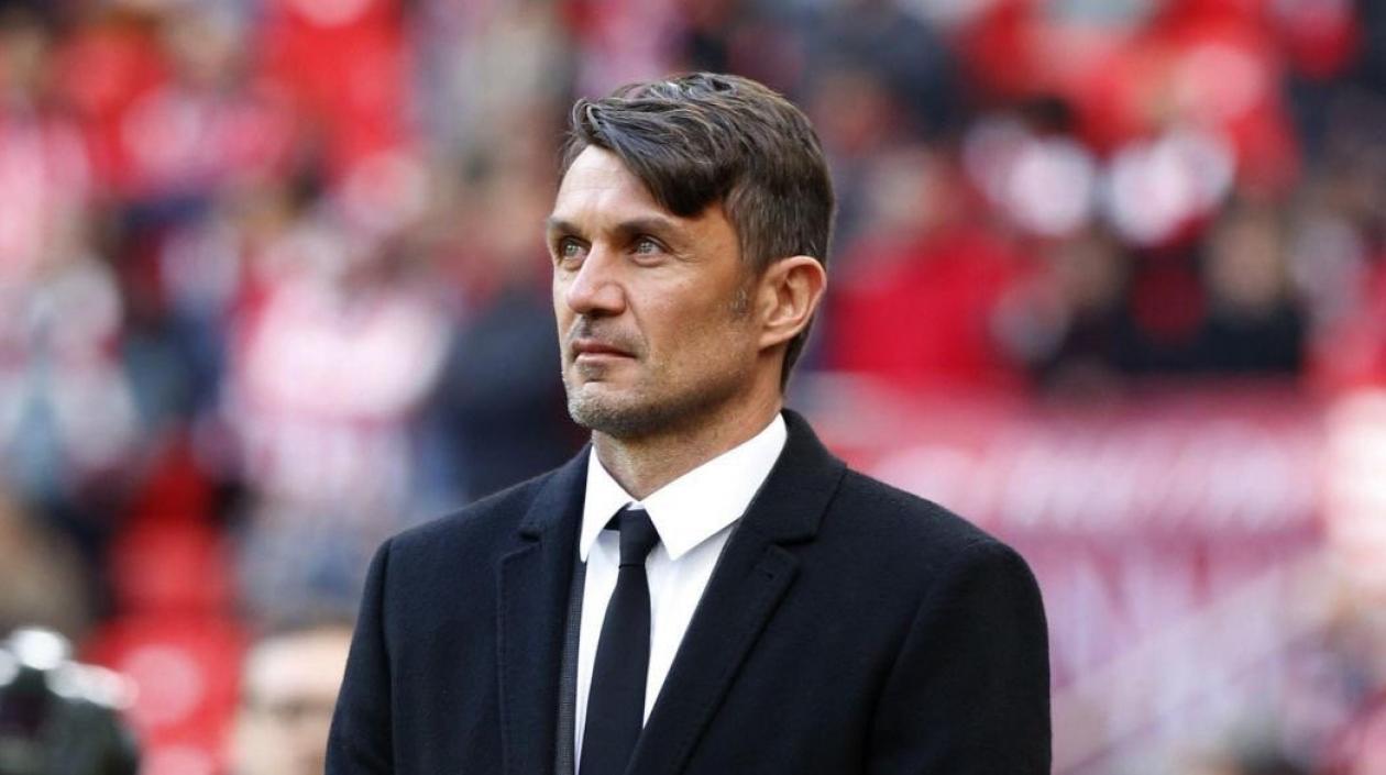 Paolo Maldini, exjugador italiano. 