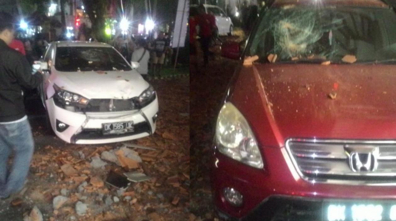 El terremoto causó estragos. 