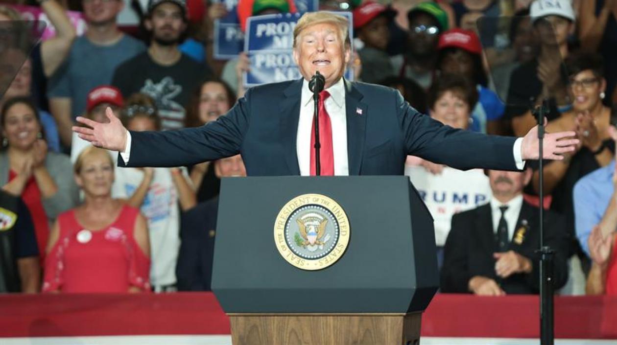 Donald Trump, presidente de Estados Unidos.