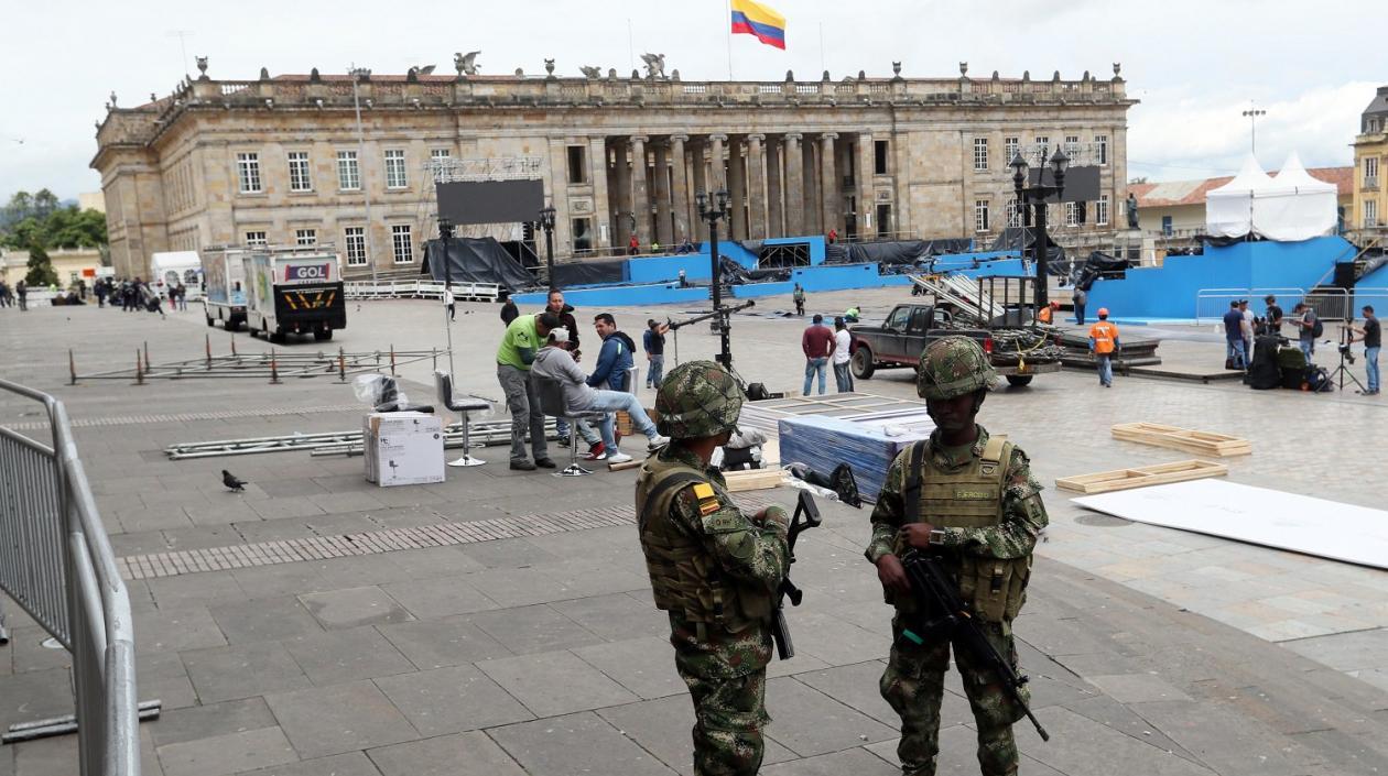 En la ceremonia, 6.000 policías trabajarán por cuadrantes y otros 6.000 desde sus especialidades para proteger a los cerca de 4.000 invitados al evento presidencial