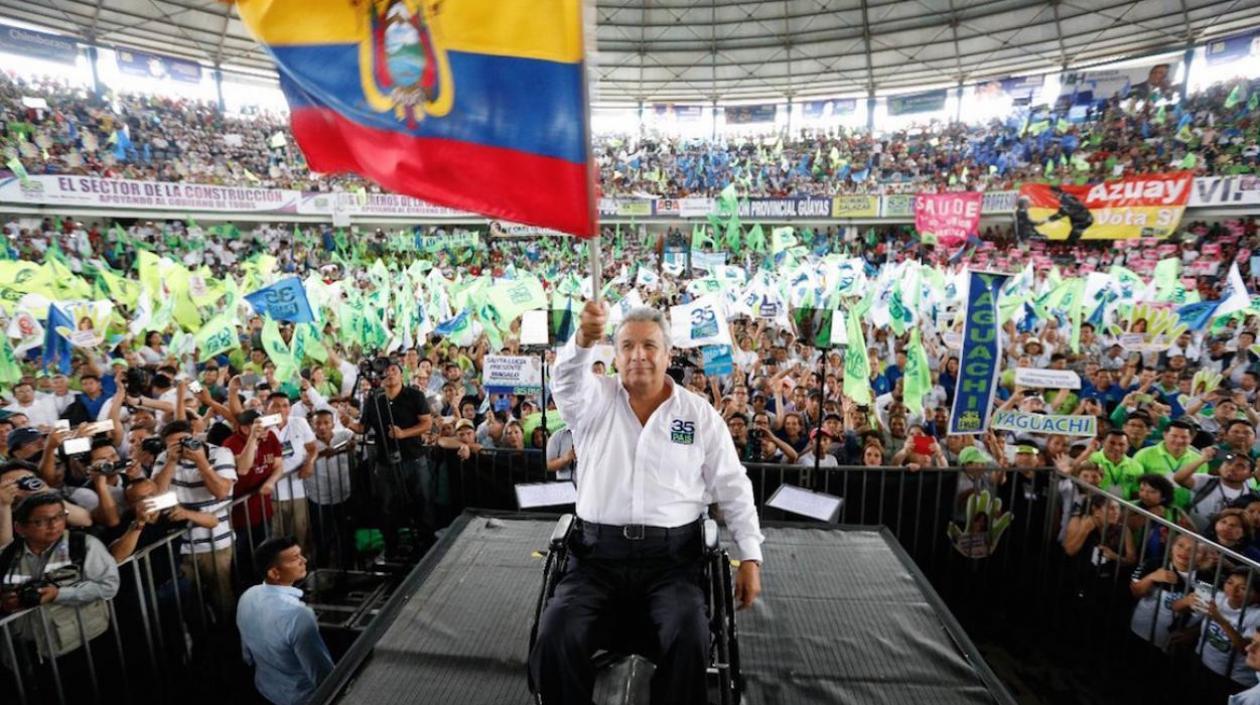 Lenín Moreno, Presidente de Ecuador.