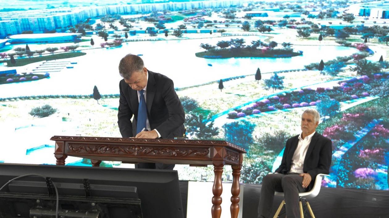 Presidente Santos firmó Decreto de Línea Negra de la Sierra Nevada de Santa Marta