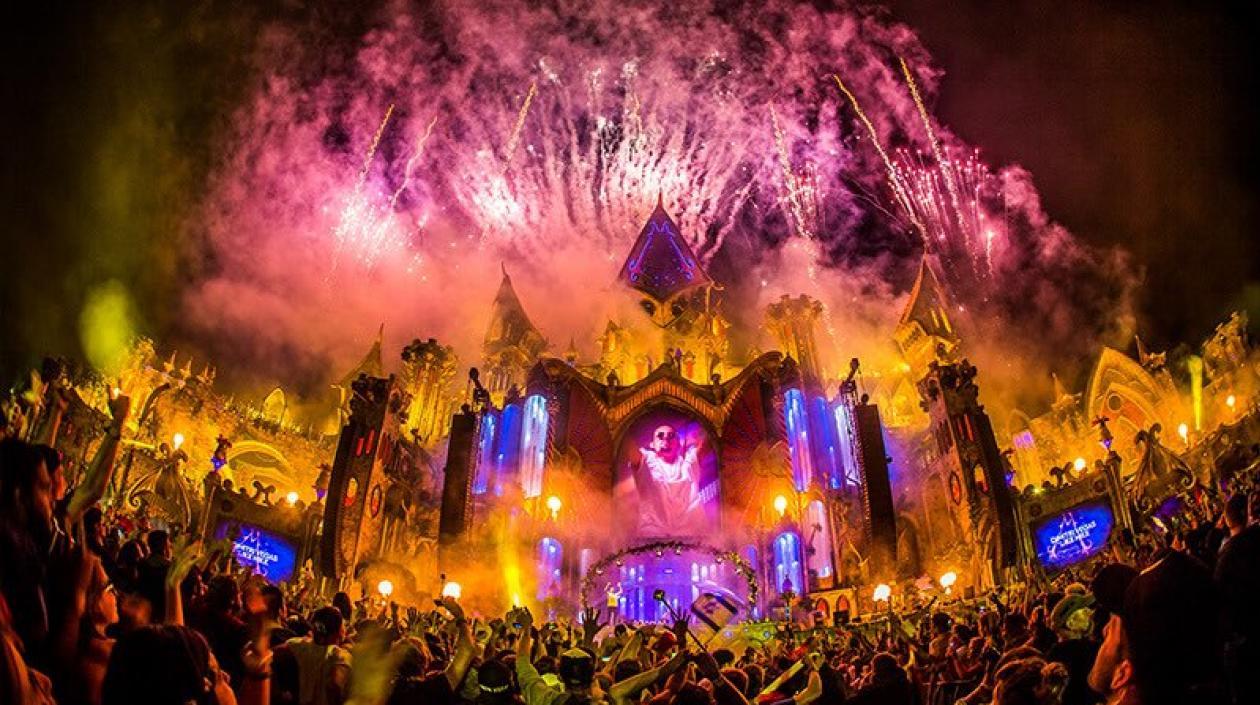 Una de las tarimas del festival Tomorrowland.