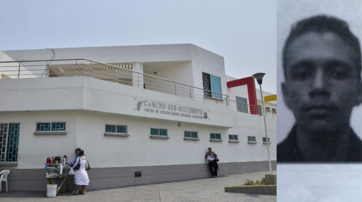 Carlos Manuel Caicedo Cuesta, alias ‘Carlito Lara’, se recupera en el Camino El Pueblo.