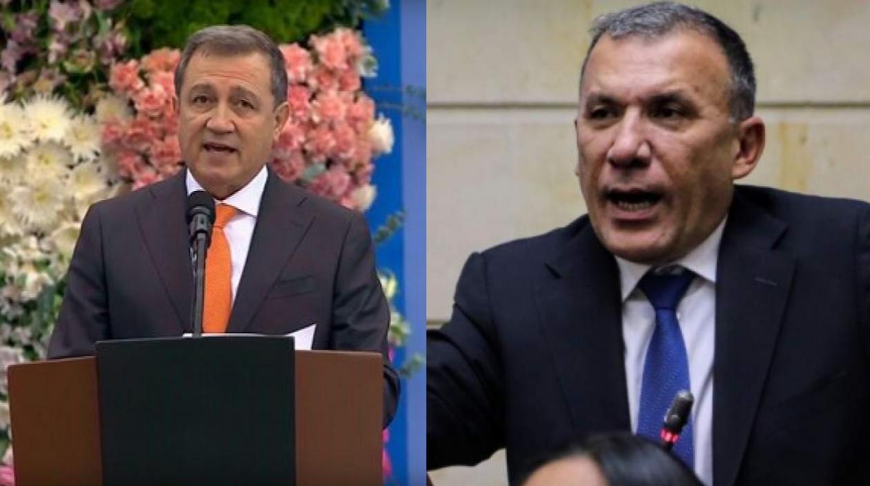 Ernesto Macías y Roy Barreras. 