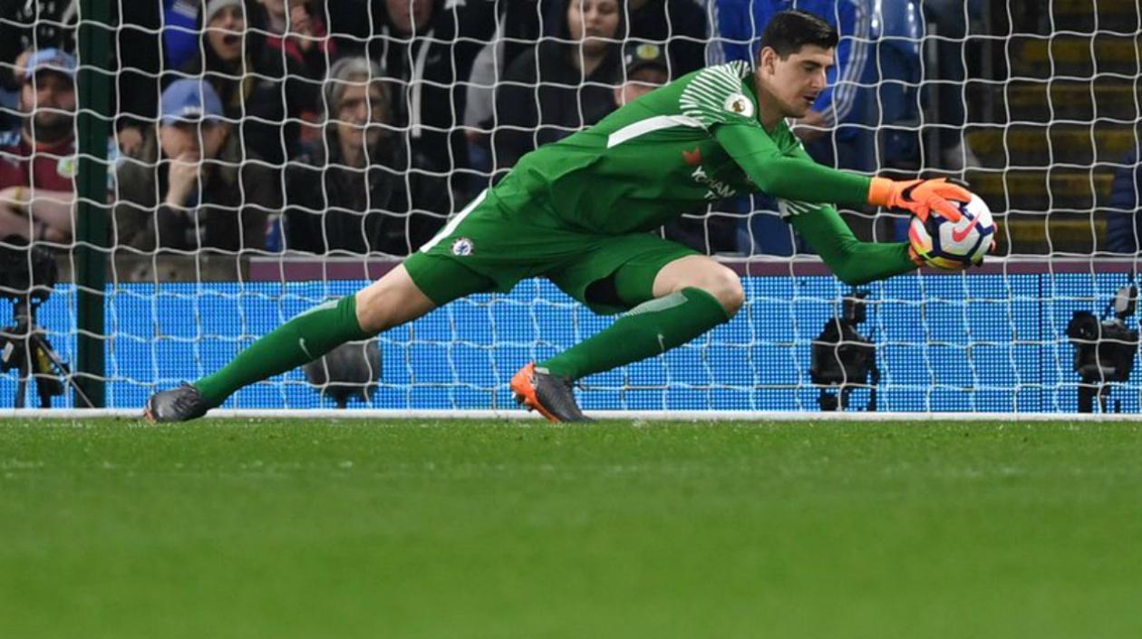 Thibaut Courtois, arquero del Chelsea. 