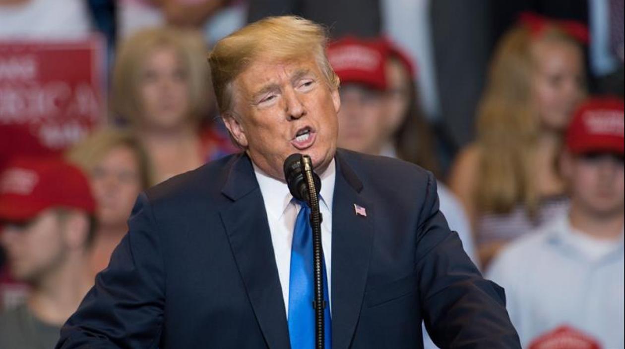 Donald Trump, presidente de Estados Unidos.