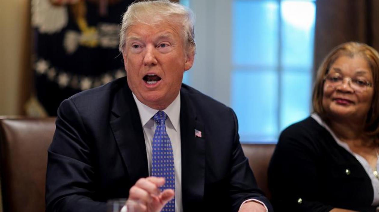 Donald Trump, presidente de Estados Unidos.