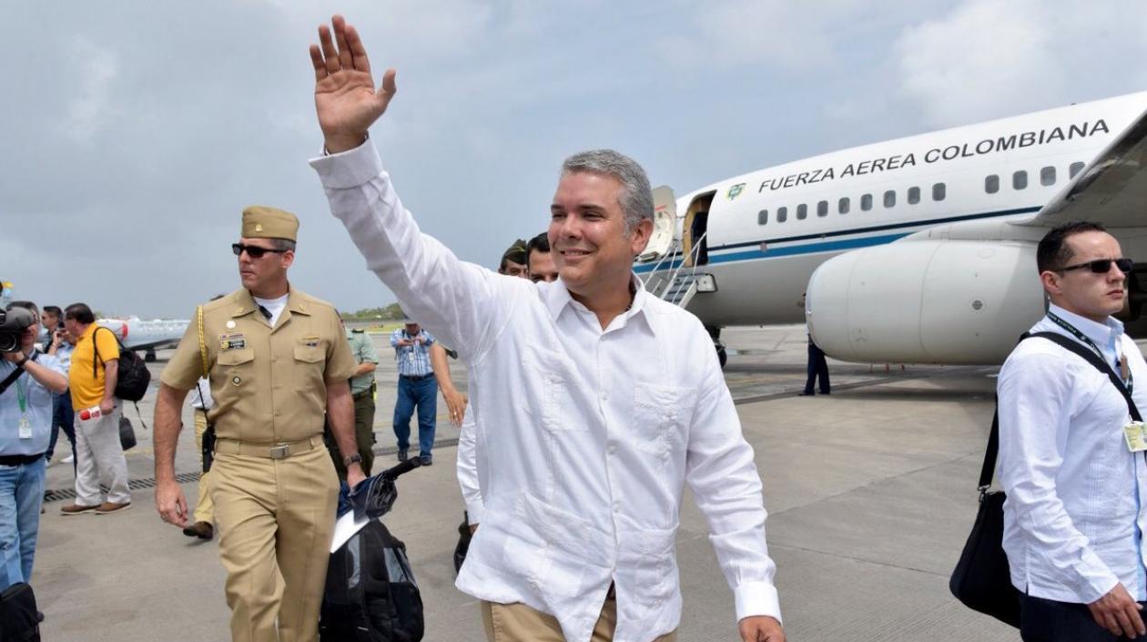 El Presidente de la República, Iván Duque. 