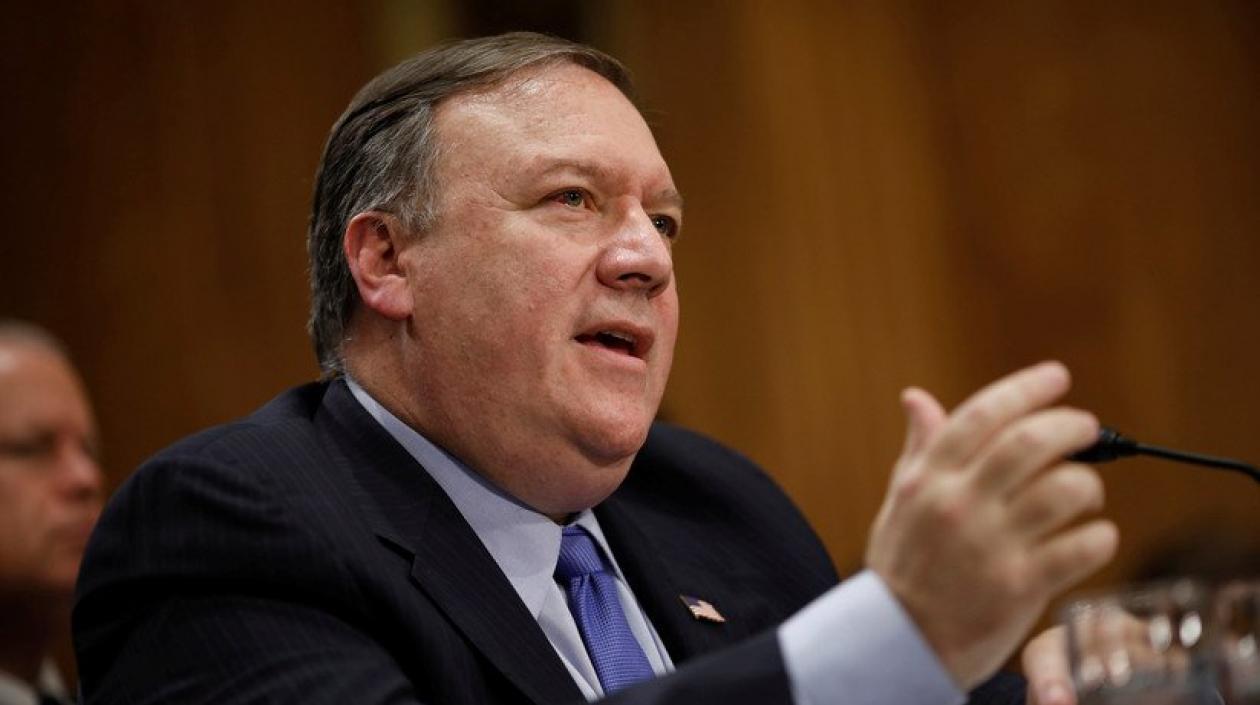 El secretario de Estado, Mike Pompeo.