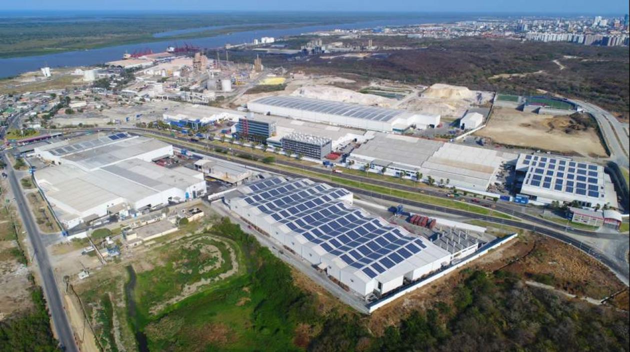 Vista aérea de Tecnoglass Inc