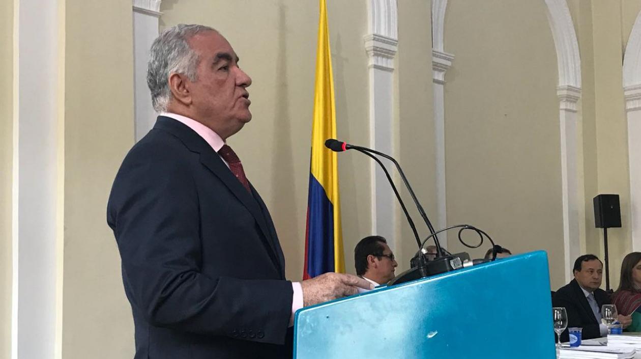 Edgardo Maya Villazón, contralor general de la República.