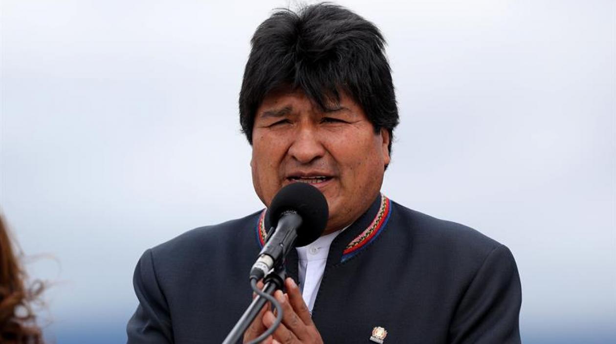 El presidente de Bolivia, Evo Morales. 