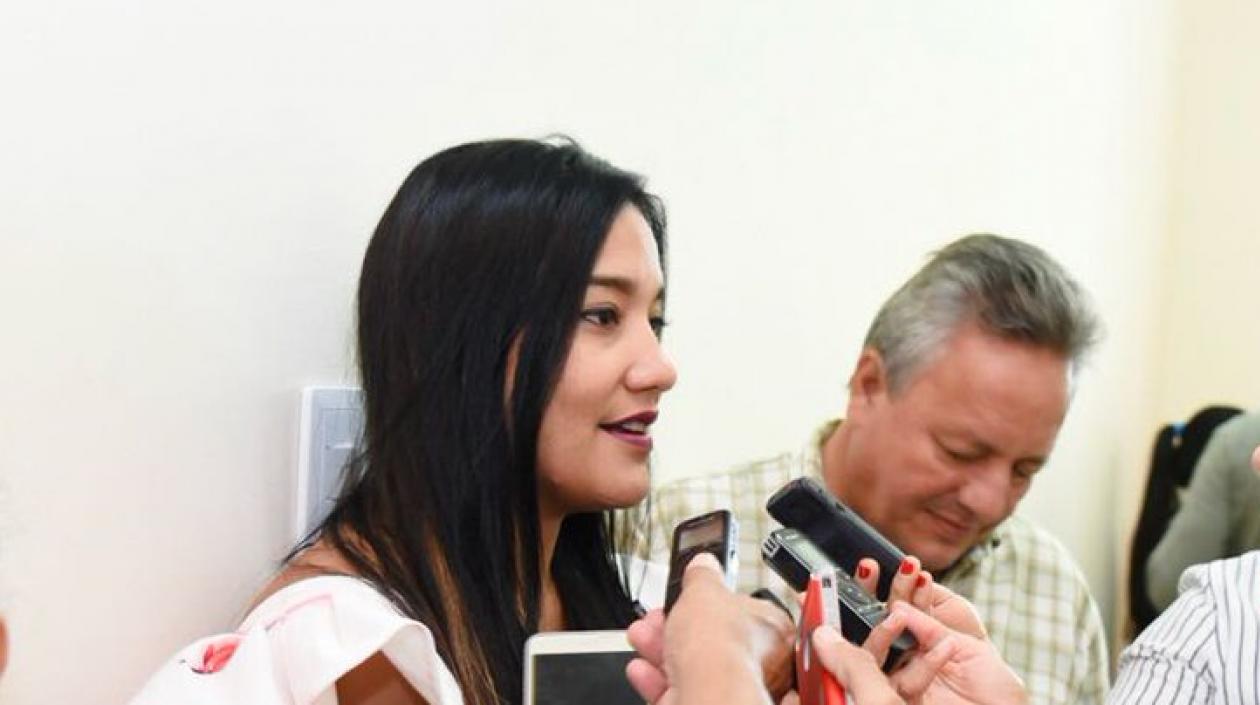 Jacqueline Rojas, directora del SENA en el Atlántico.